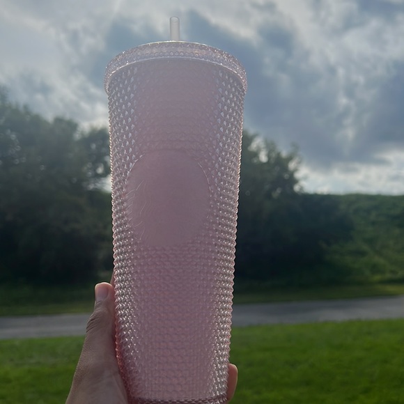 CHINA 🇨🇳 2022 - SAKURA - PINK GLITTER STUDDED CUP COLD CUP - Picture 3 of 4